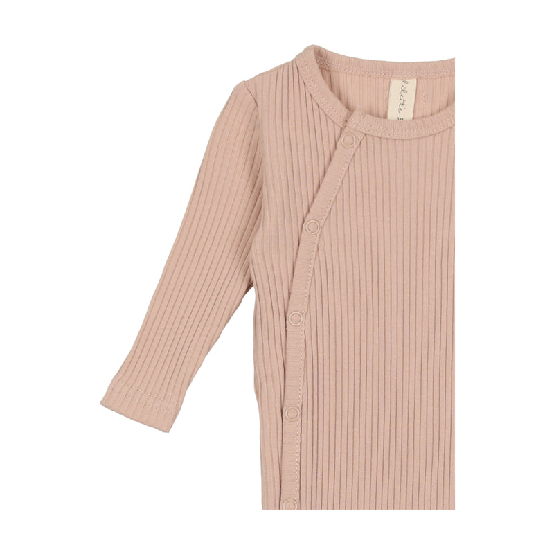 Side Snap Rib Footie