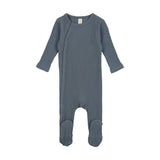 Side Snap Rib Footie -