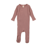 Side Snap Rib Footie -