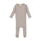 Side Snap Rib Footie -