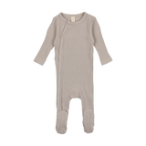 Side Snap Rib Footie -