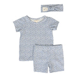 Poppy Floral Short Set