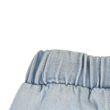 Pull On Shorts - Light Wash