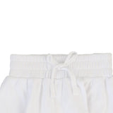 Basic Ribbed Skirt - White