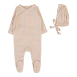 Terry Footie Set-Petal