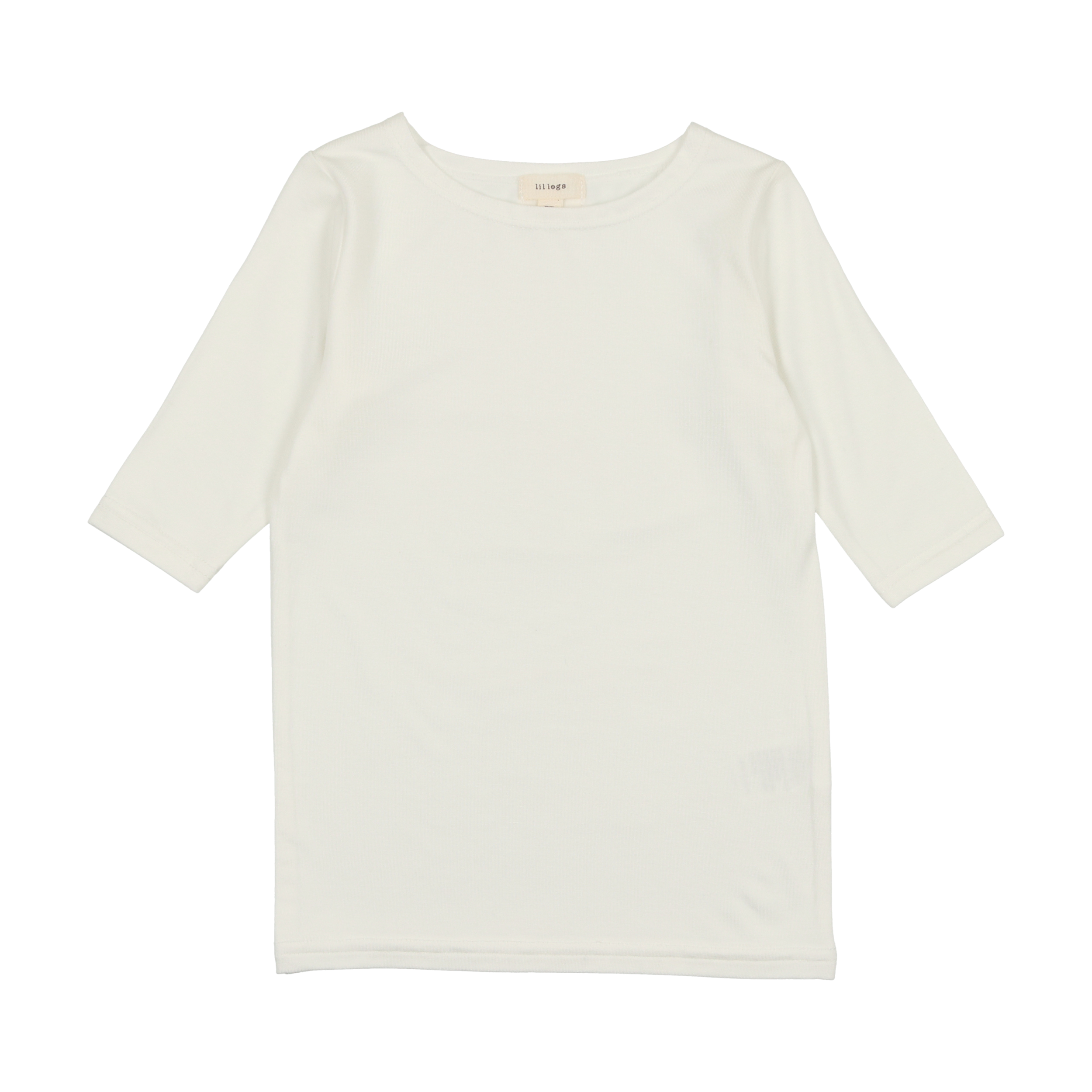 Bamboo Tee Three Quarter Sleeve - Winter White
