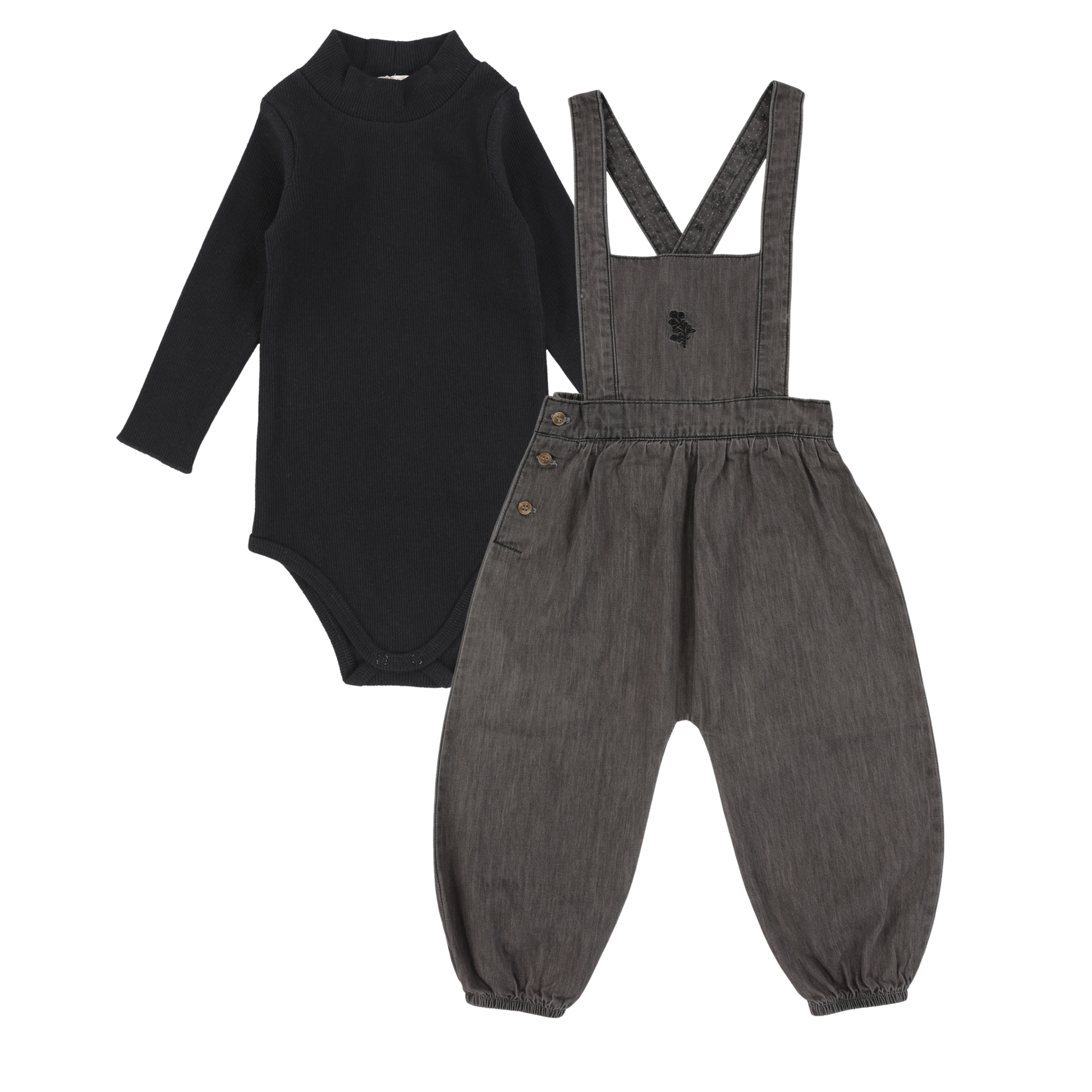 Tencel Girl Romper Set