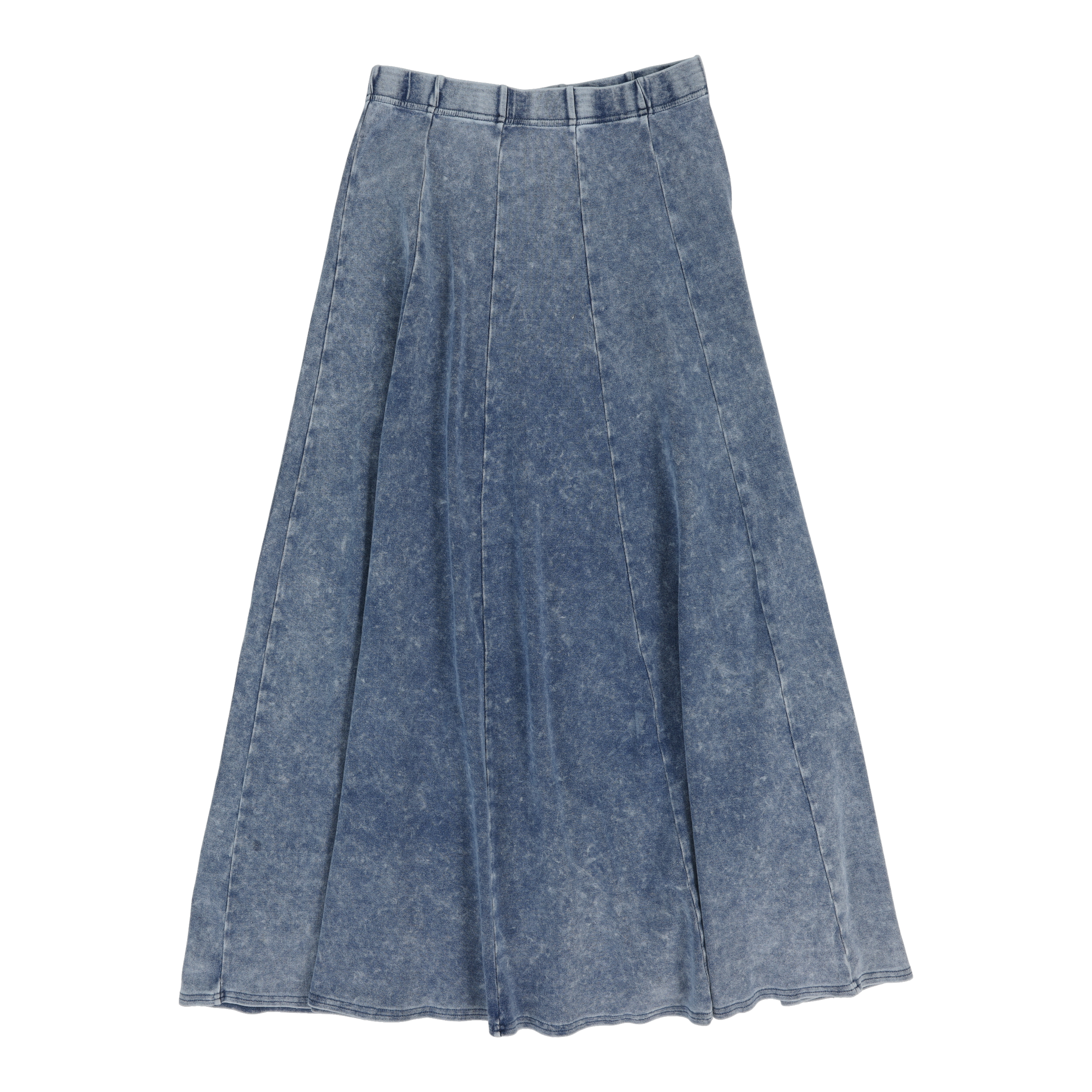 Panel Maxi Skirt - Blue Wash