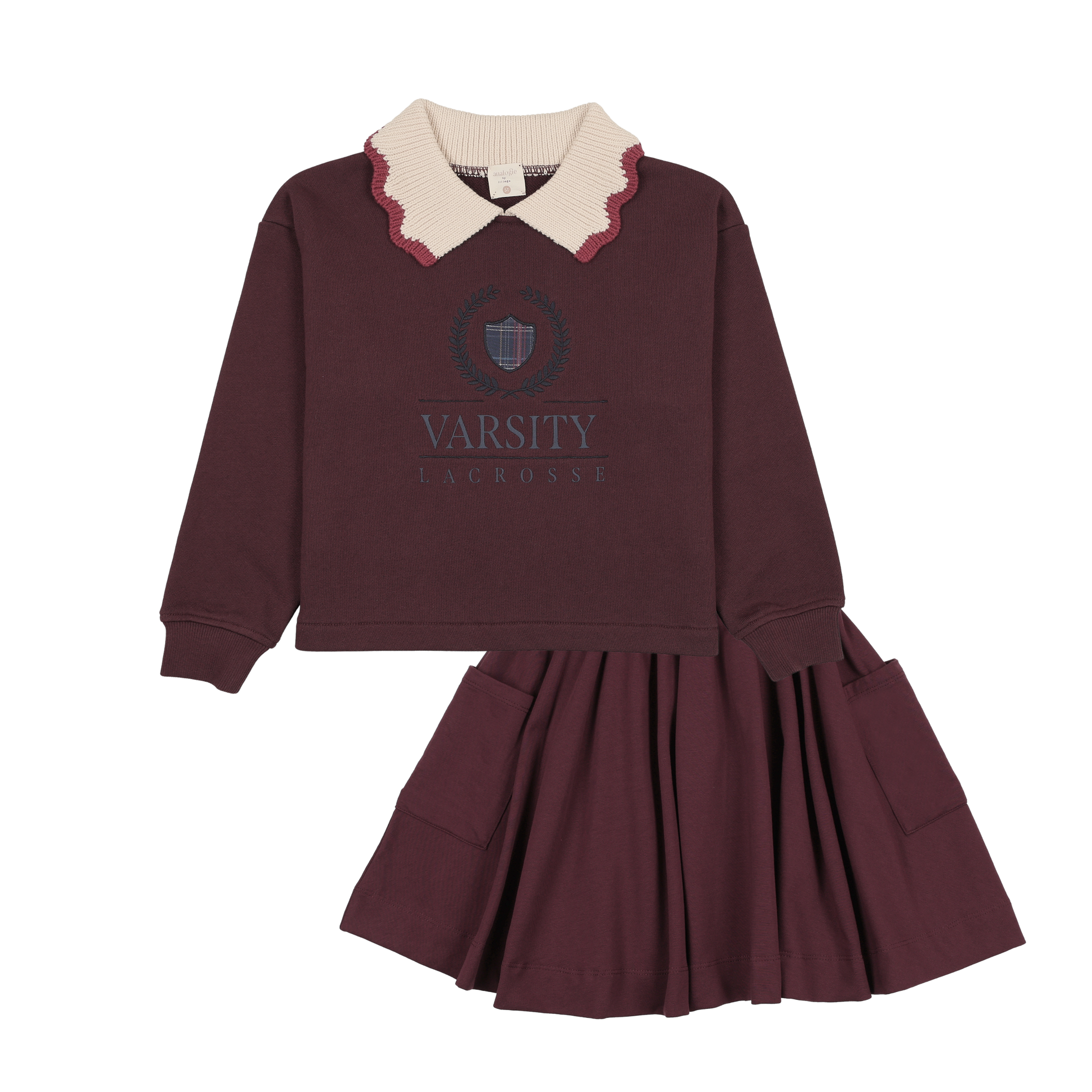 Fan Club Girls Sweatshirt Set