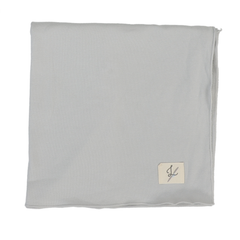 Graphic Layette Blanket - Pale Blue