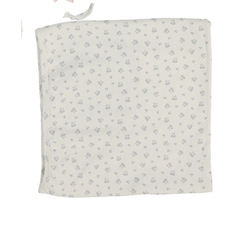 Bud Blanket - Cream/Blue