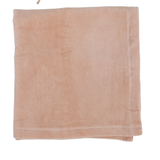 Velour Collar Blanket - Dusty Pink