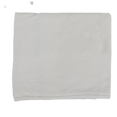 Emblem Embroidered Blanket - Pale Blue