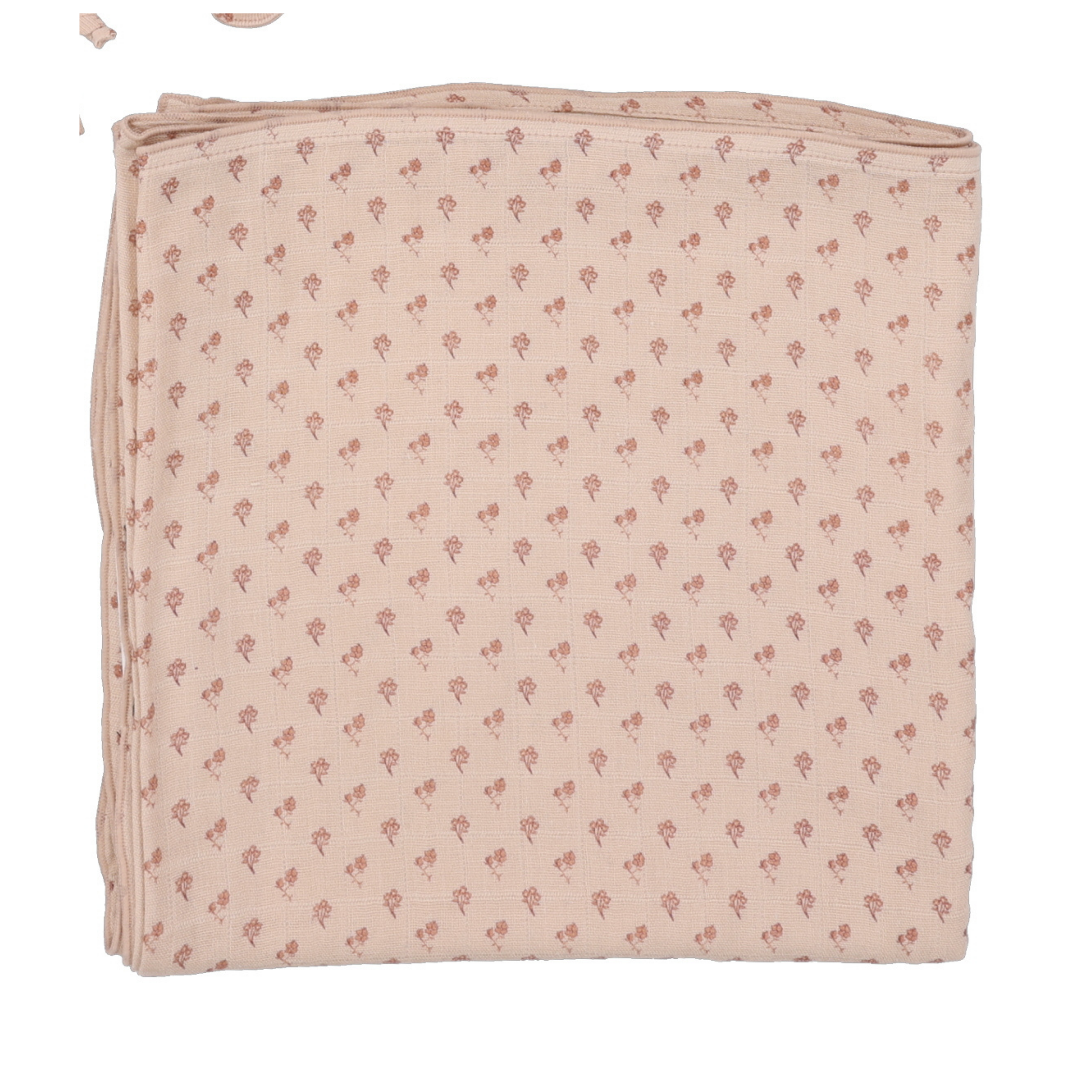 Ballard Print Blanket - Dusty Pink