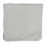 Fine Pointelle Blanket - Light Blue