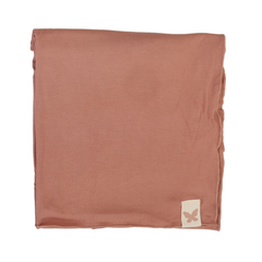 Velour Forest  Blanket - Deep Pink