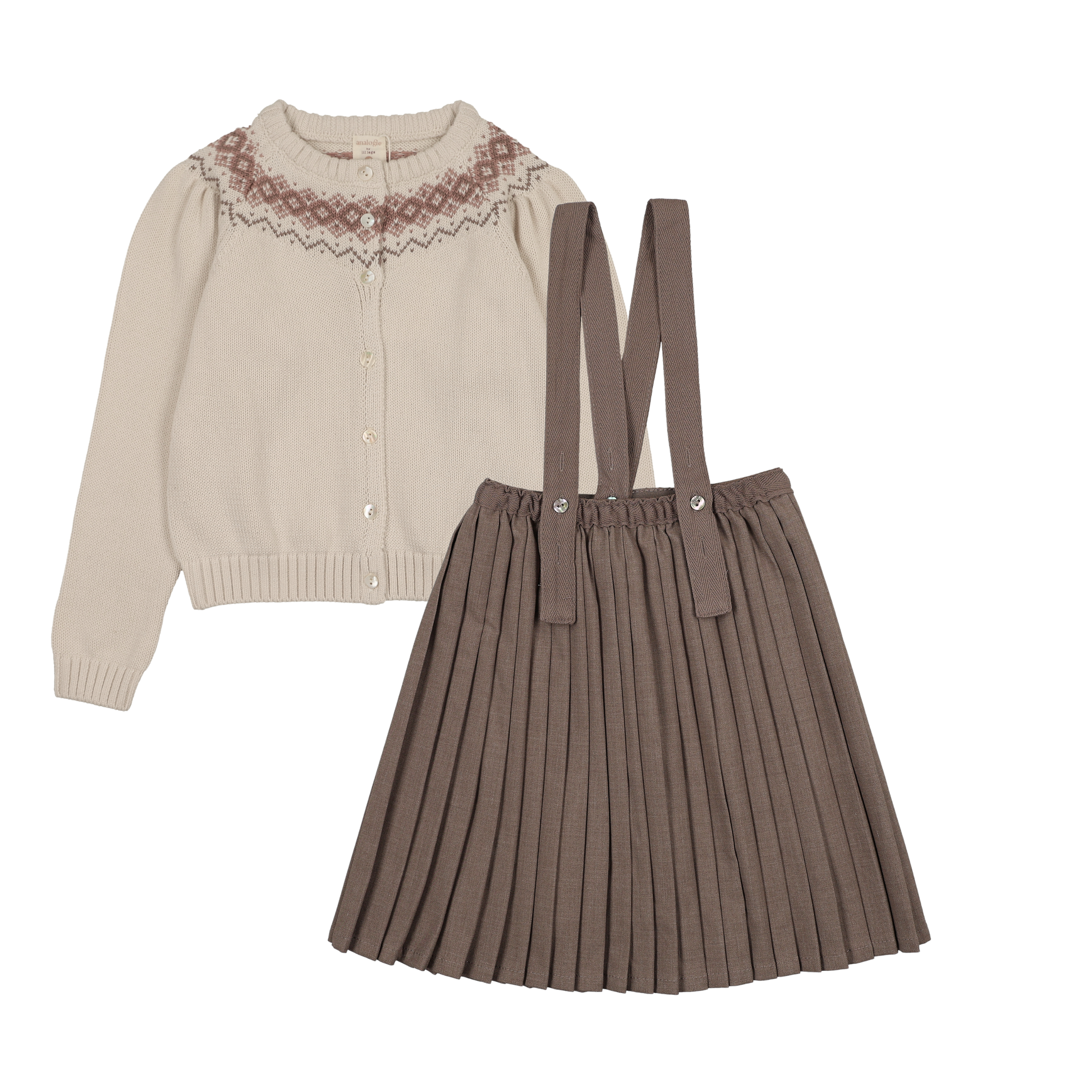 Heirloom Knit Girls Set