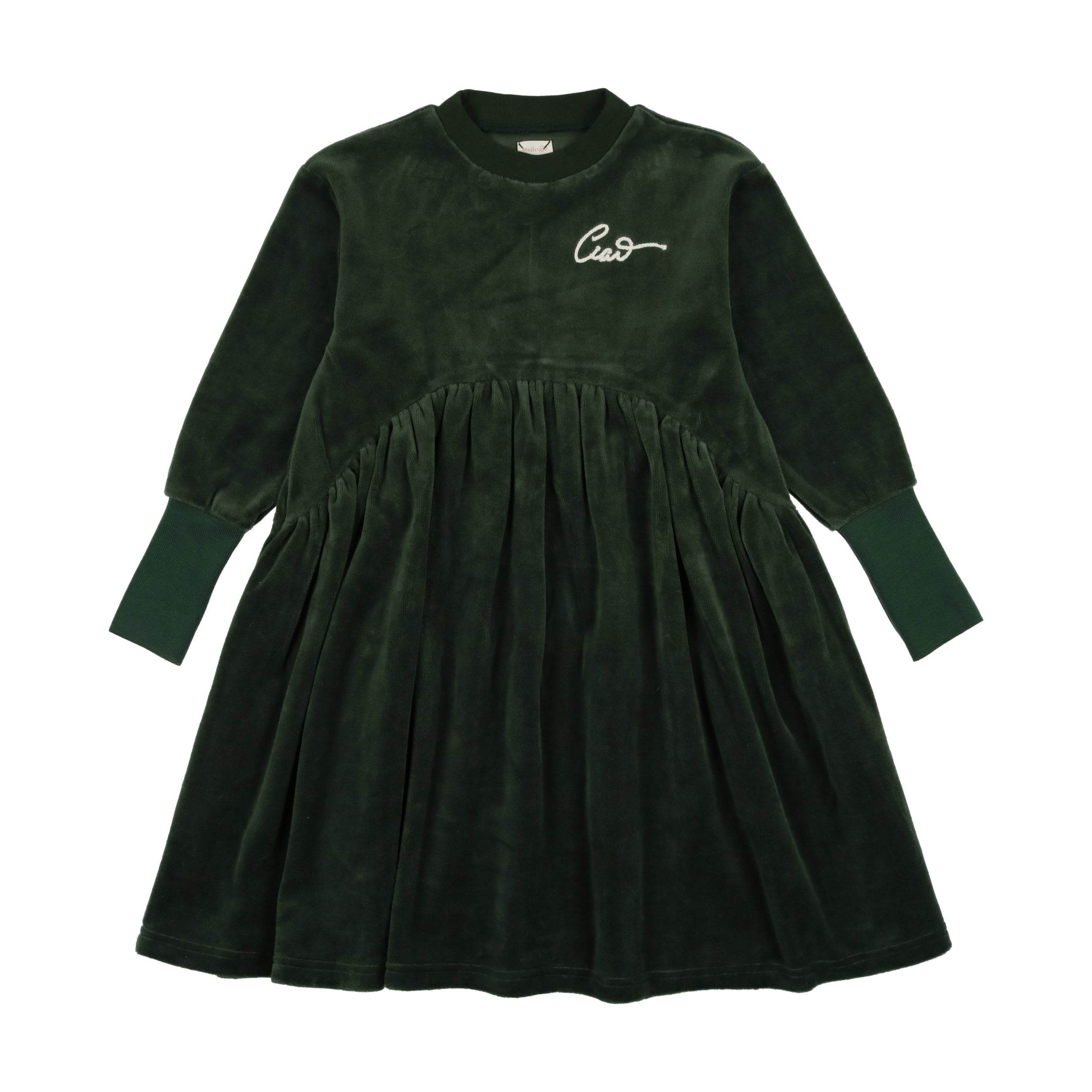 Lil Legs Velour Girls Set - Taupe Floral Lil Legs Velour Girls Set - Taupe Floral