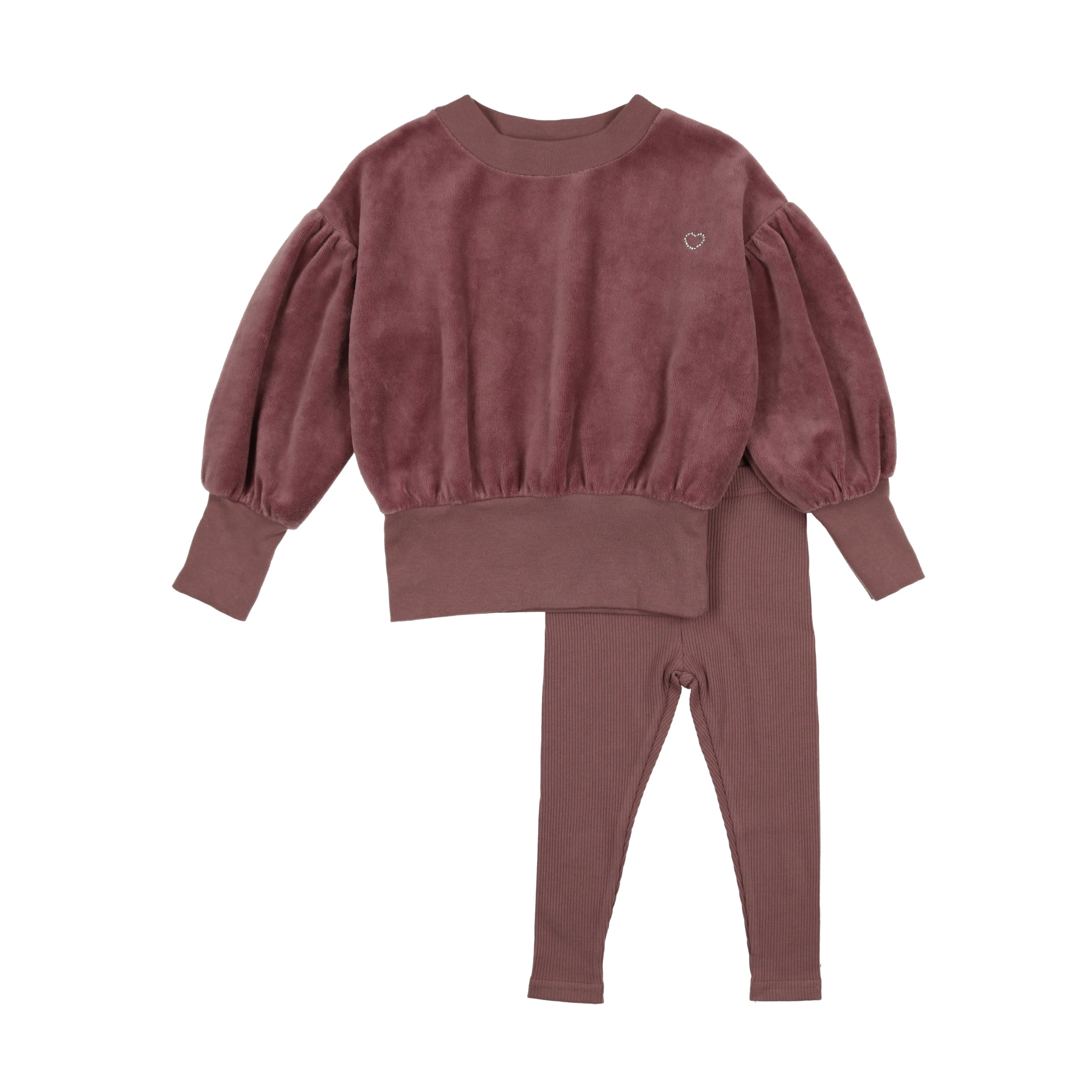Lil legs velour sweater online