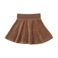 Velour Circle Skirt