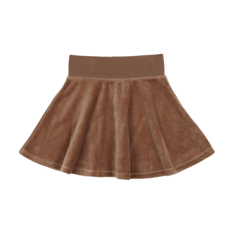 Velour Circle Skirt