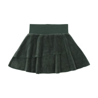 Velour Layered Skirt