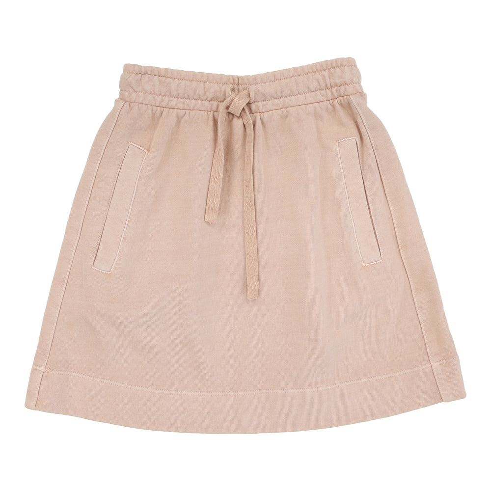 Wash Skirt-Dusty Pink