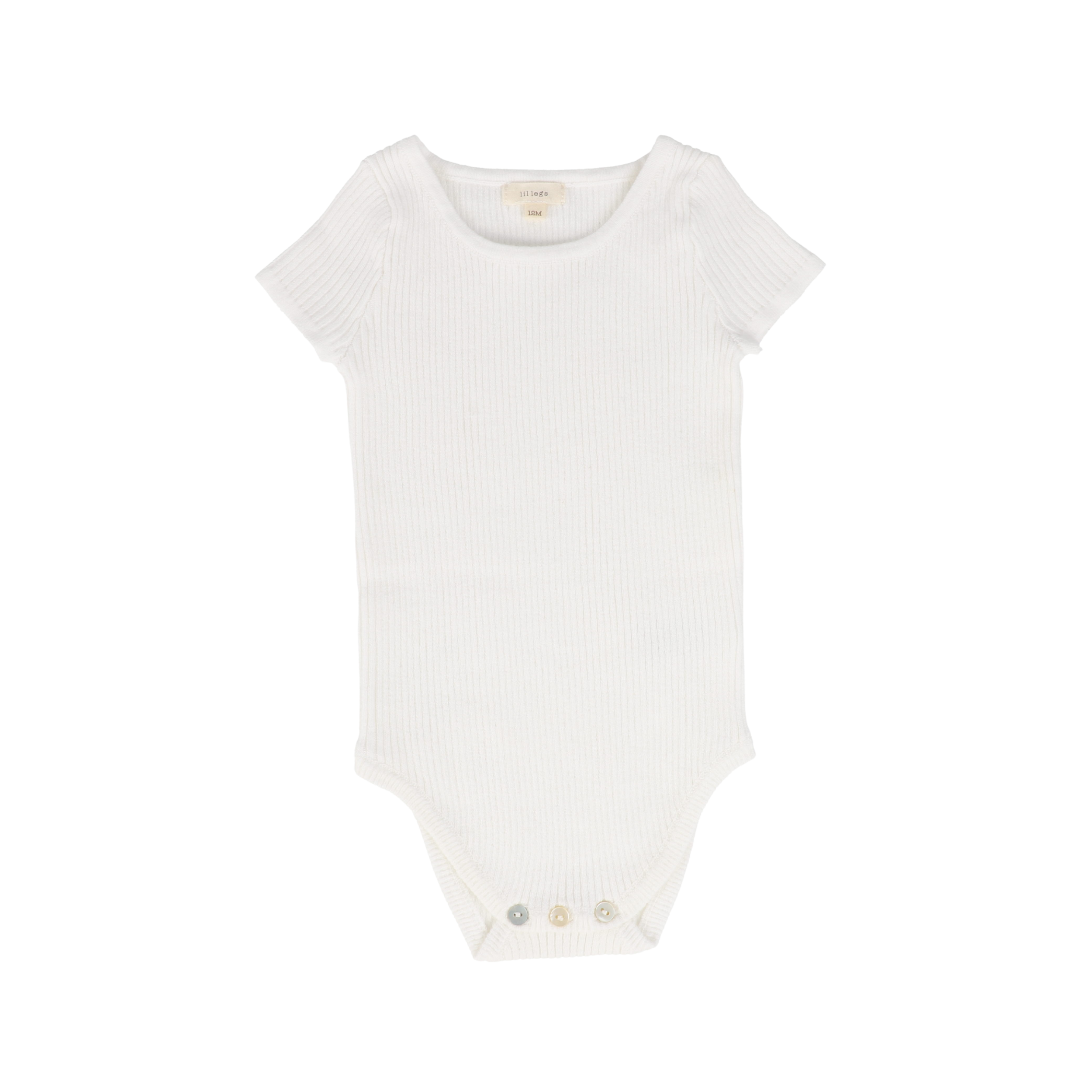 Basic Knit Short Sleeve Onesie
