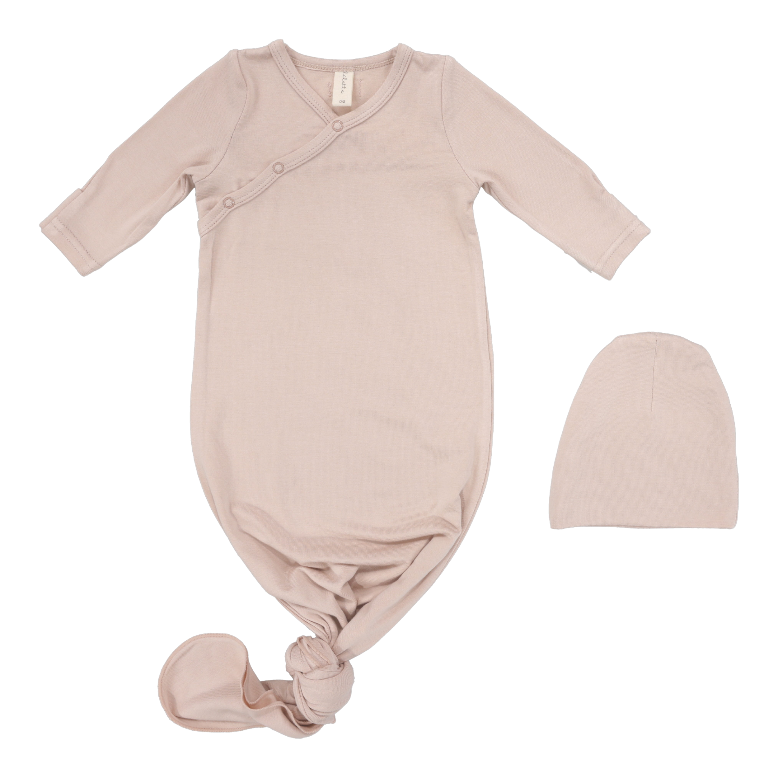 Baby Gown - Pale Pink