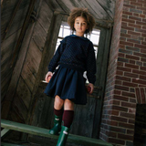 Circle Skirt-Navy