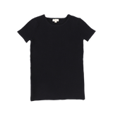 Basic Knit Short Sleeve Crewneck Sweater