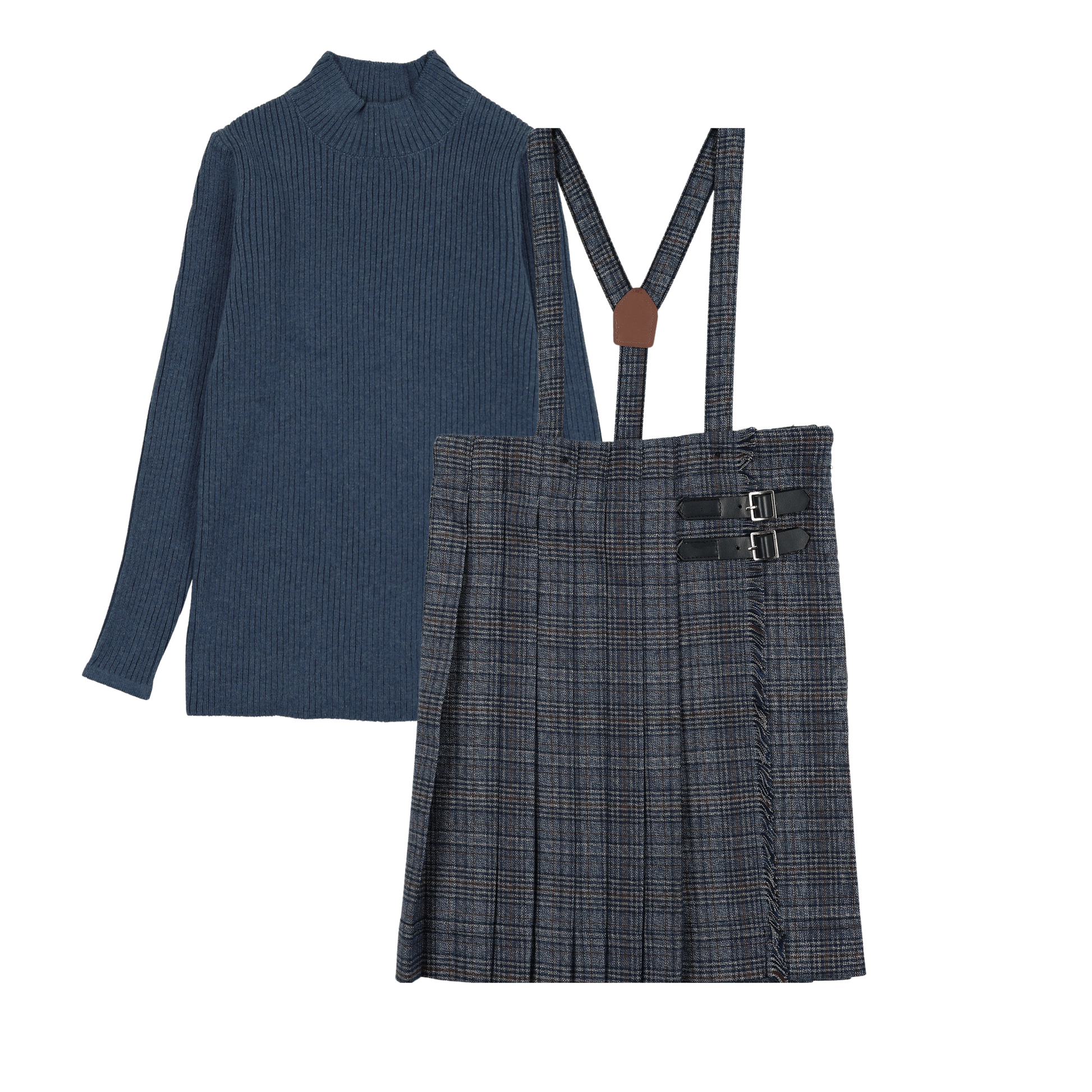 Kilt Suspender Skirt Set