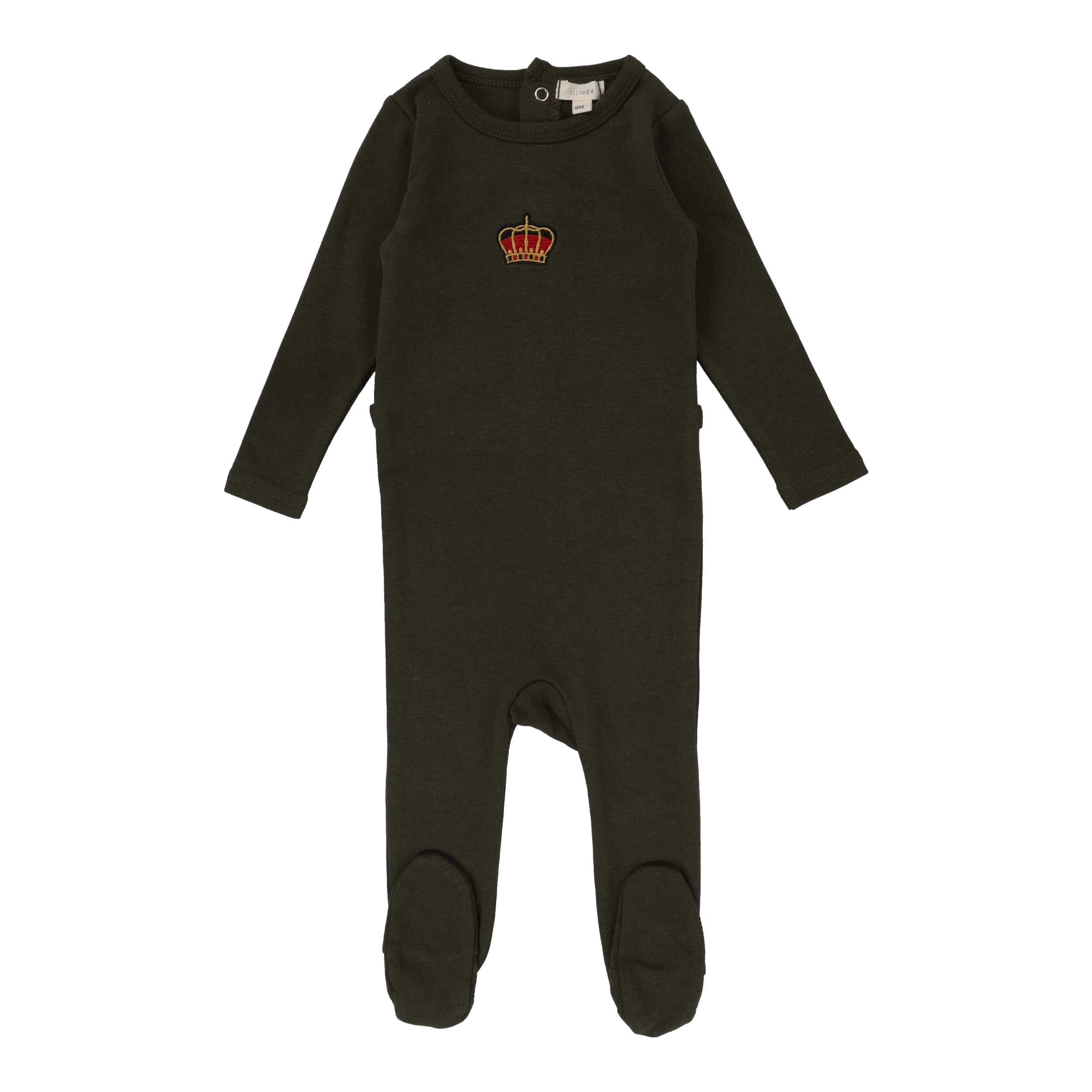 Lil Legs Crown Footie & Beanie - Mauve Lil Legs Crown Footie & Beanie - Mauve