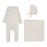 Ballard Print Layette Set - Milk