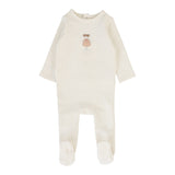 Graphic Footie - Cream/Doll