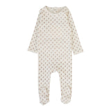 Ballard Print Footie - Milk