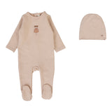 Graphic Footie Set - Dusty Pink