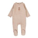 Graphic Footie - Dusty Pink