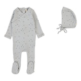 Sail Away Footie Set  - Pale Blue