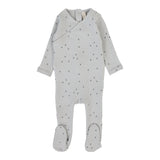 Sail Away Footie - Pale Blue