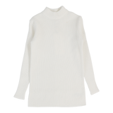 Basic Knit Mockneck -Off White