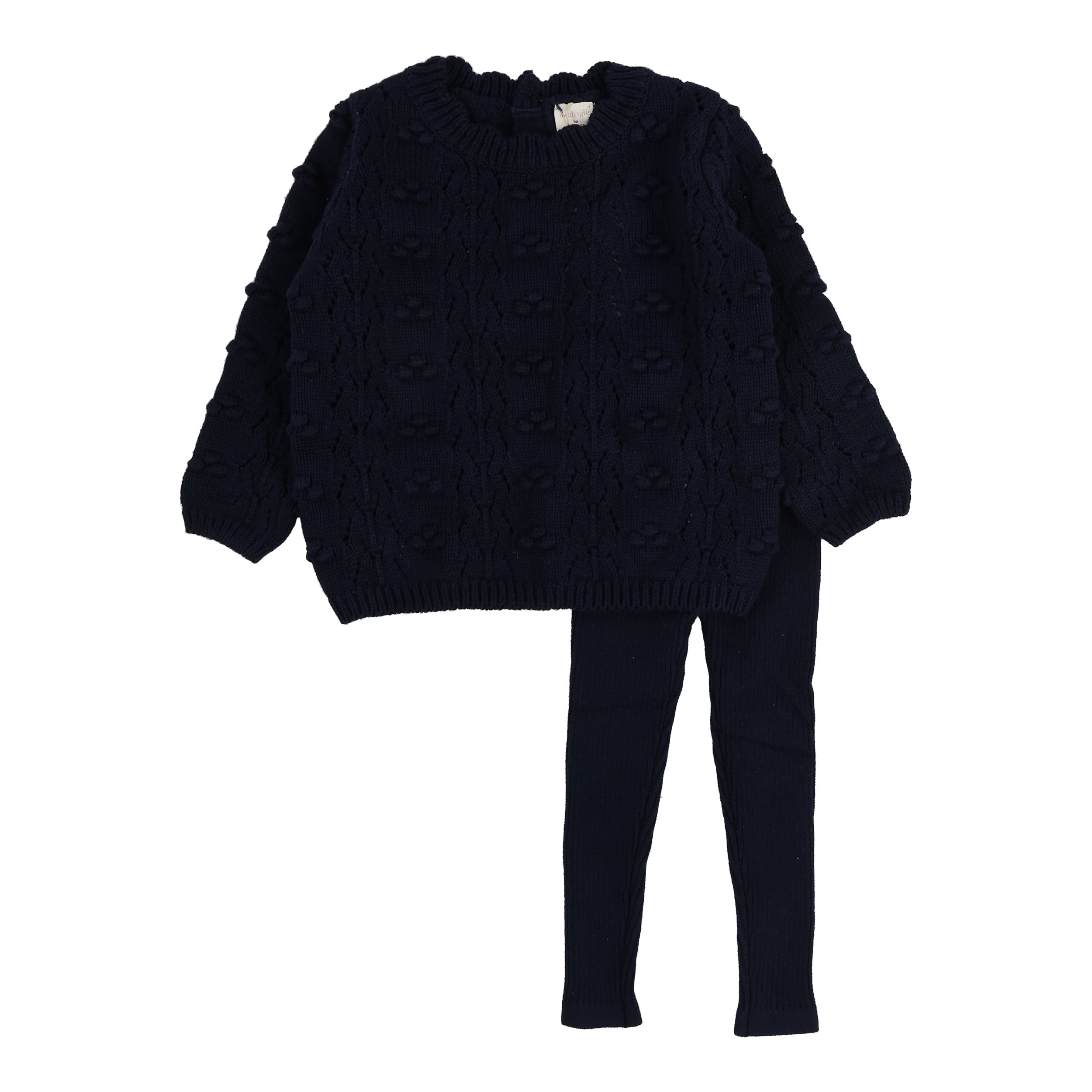 Knit Set-Navy