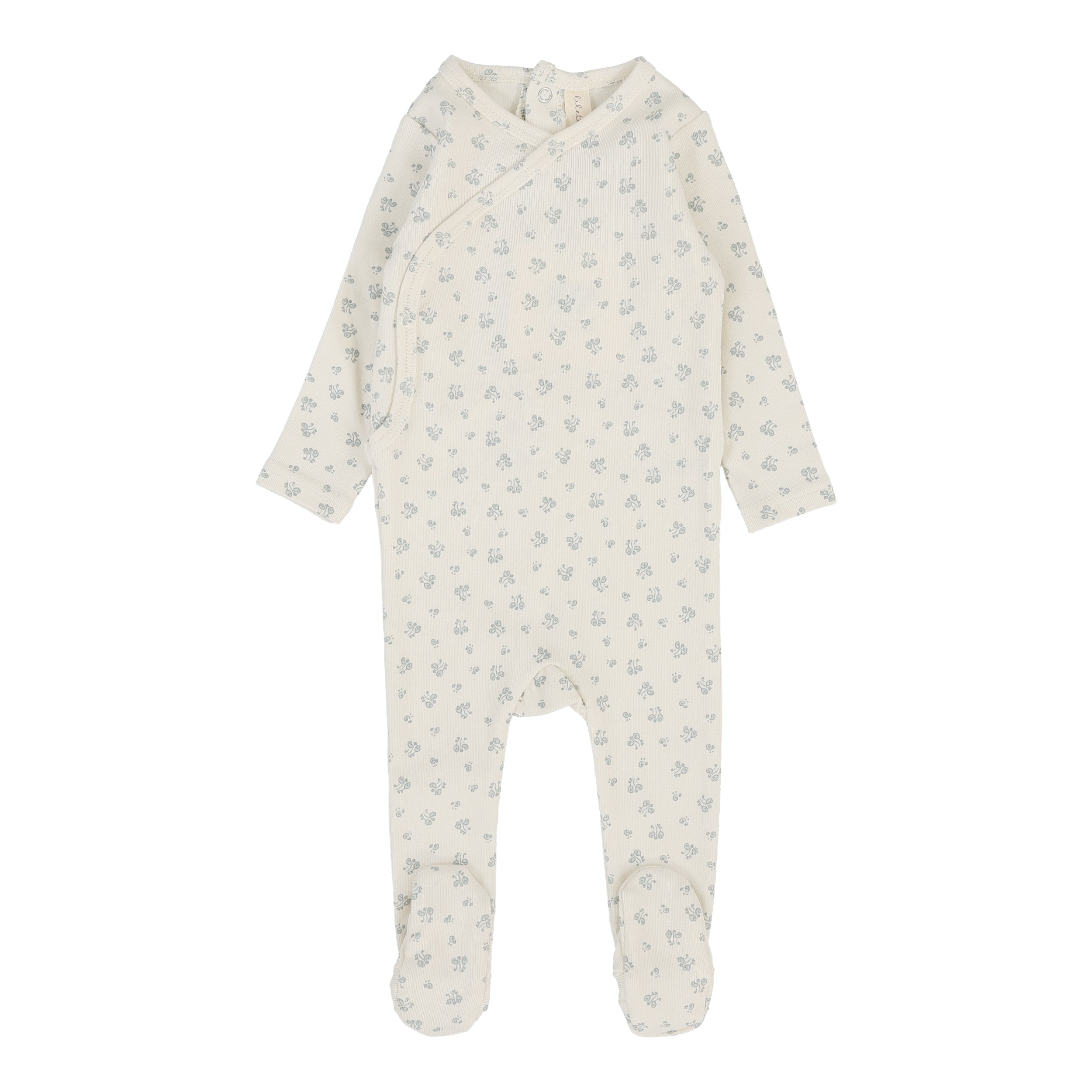 Bud Footie - Cream/Blue