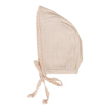 Fine Pointelle Bonnet - Petal