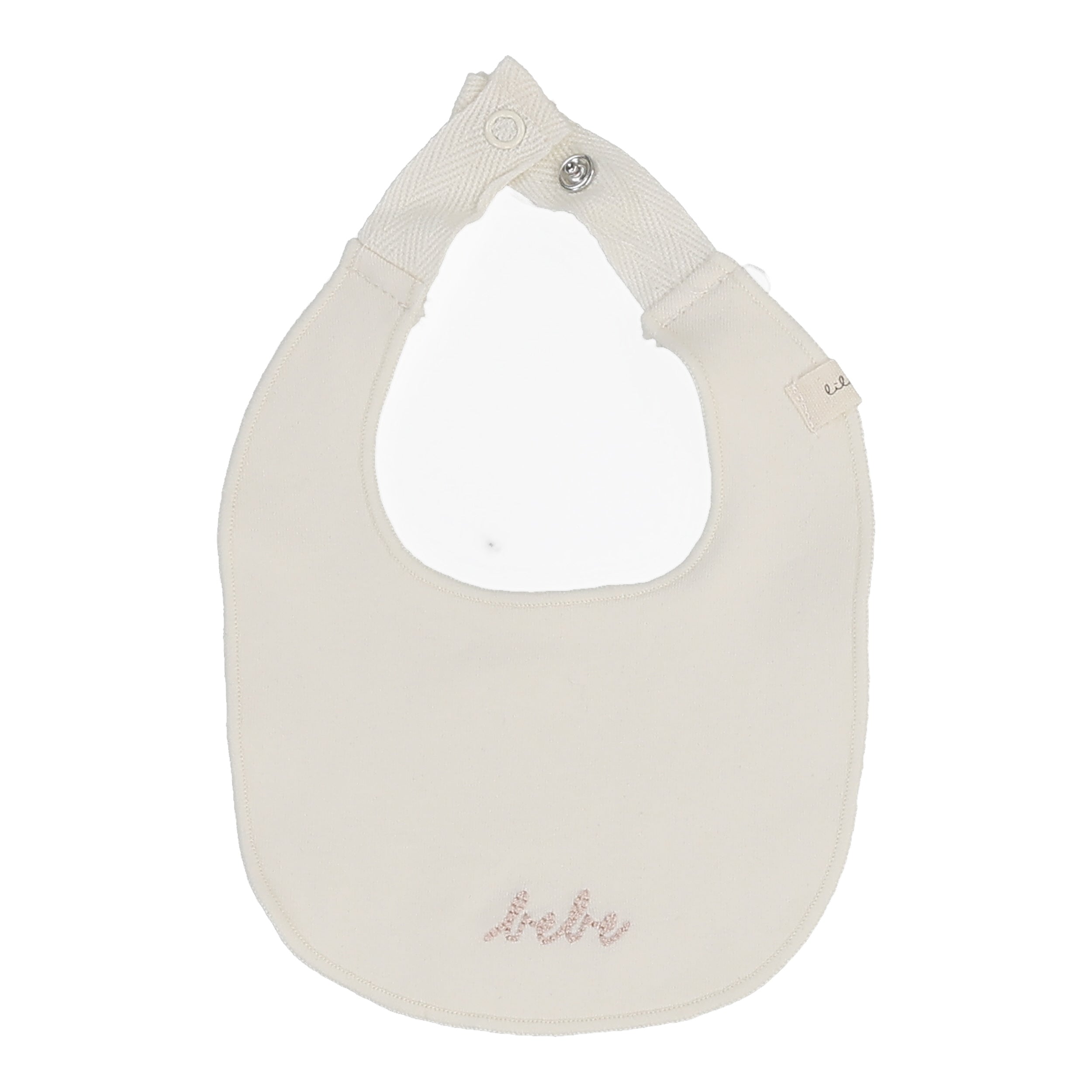 Take Me Home Bib - Cream/pink