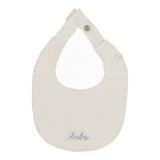 Take Me Home Bib - Cream/Blue
