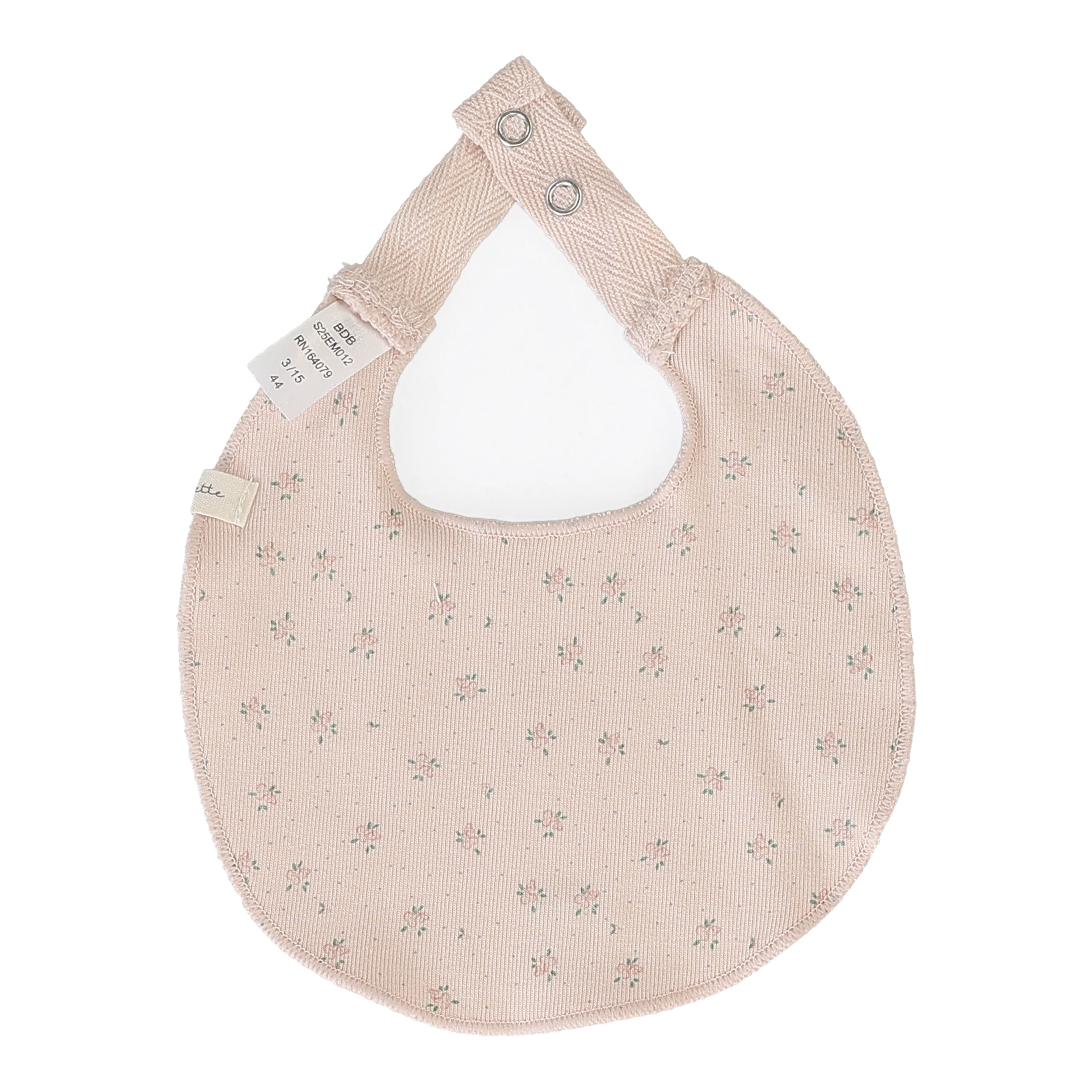 Bud Bib- Soft Pink