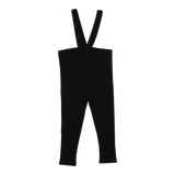 Suspender Leggings - Black