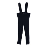 Knit Suspender Leggings (test) (Black)