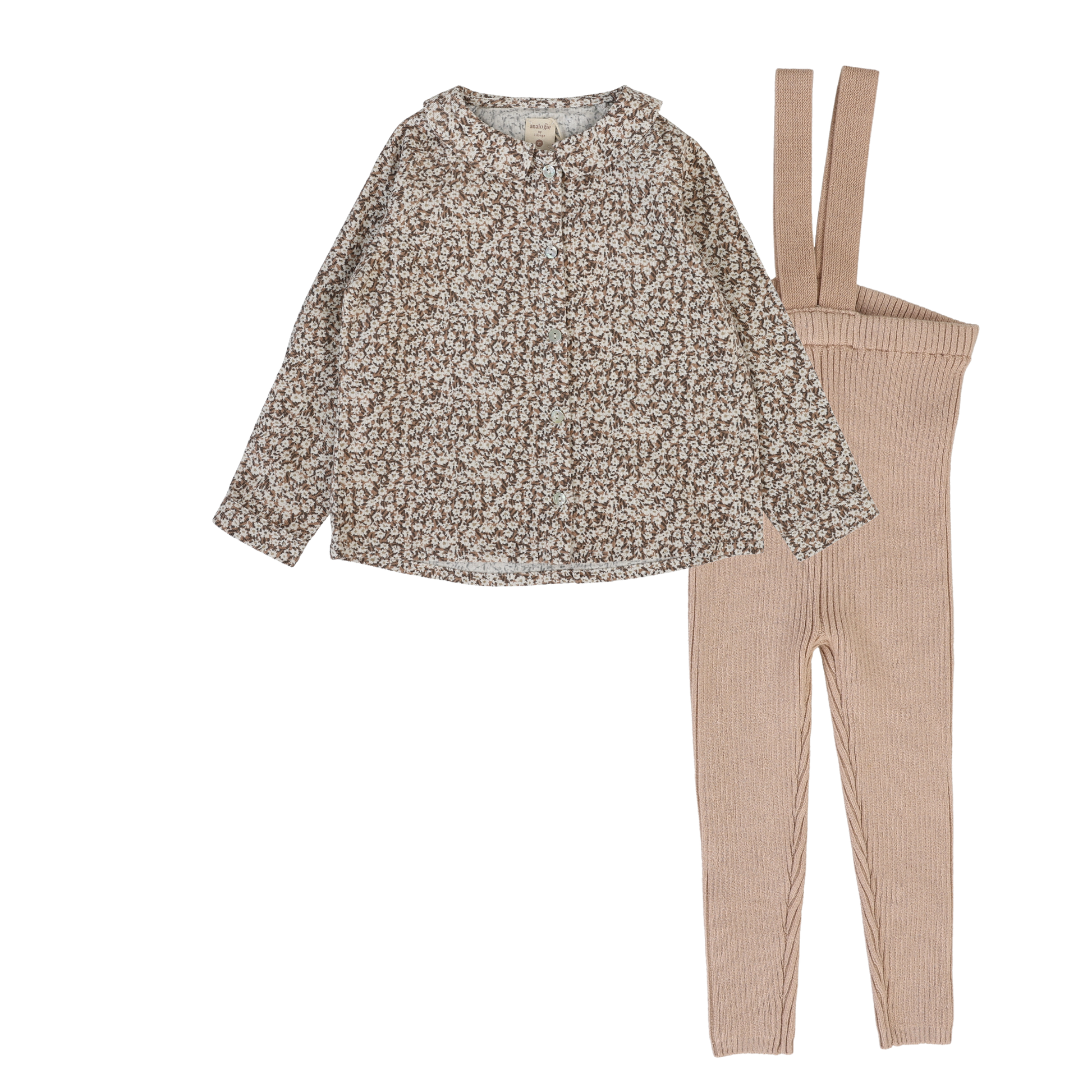Daisy Floral Blouse Set